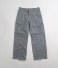 Grey BAGGY PULL-ON CARGO PANTS