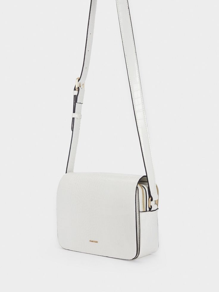 White handbag